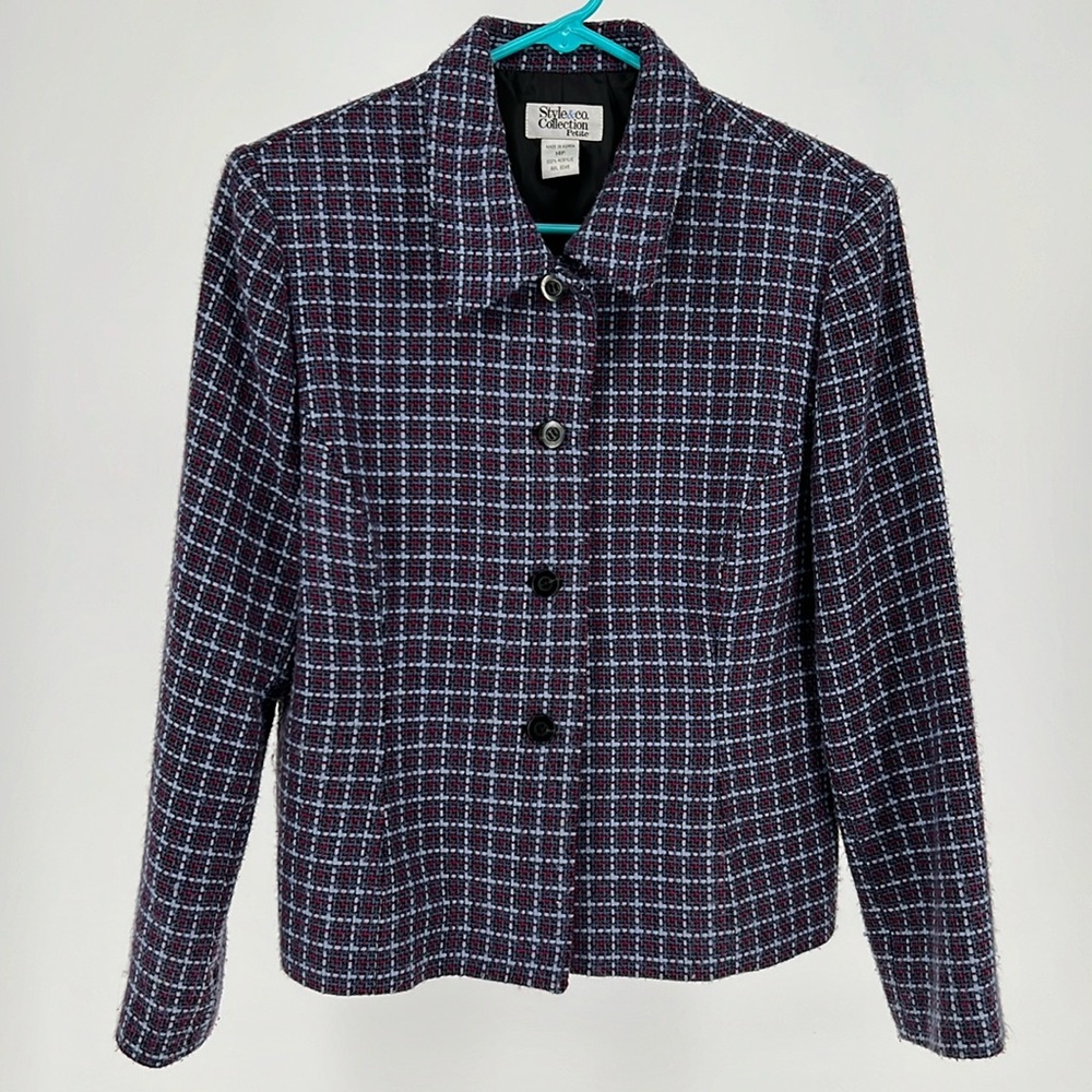 STYLE & CO. COLLECTION PETITE BLAZER